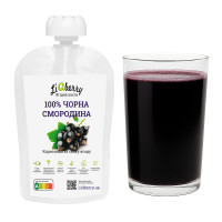 Ягодный морс для бани. Паста LiQberry Чорная смородина, 100 г