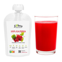 Ягодный морс для бани. Паста LiQberry Калина, 100 г