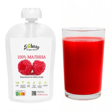 Ягодный морс для бани. Паста LiQberry Малина, 100 г. Веники, подарки для бани, бани-палатки и сауны. Магазин Моби баня