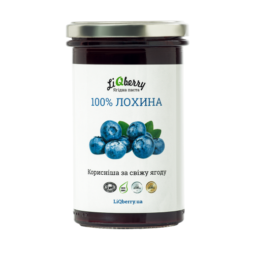 Купить Ягодный морс для бани. Паста LiQberry Голубика, 0,545 л. Подарки для бани и сауны, веники. Мобильные бани-палатки, печки. Магазин Моби баня