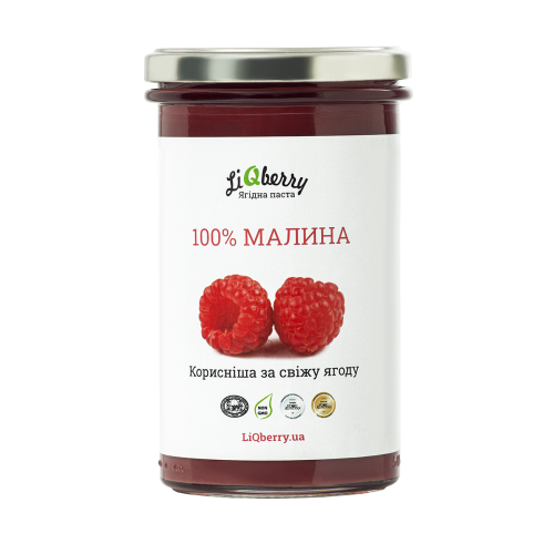 Купить Ягодный морс для бани. Паста LiQberry Малина, 0,545 л. Подарки для бани и сауны, веники. Мобильные бани-палатки, печки. Магазин Моби баня