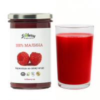 Ягодный морс для бани. Паста LiQberry Малина, 0,545 л