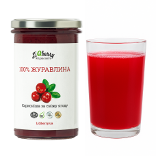 Ягодный морс для бани. Паста LiQberry Клюква, 0,545 л. Веники, подарки для бани, бани-палатки и сауны. Магазин Моби баня
