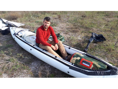 Подбираем снаряжение для водных походов уже сейчас. Байдарка Neris Smart Pro S expedition