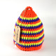Купить Вязаные шапки для бани, 56 см. Подарки для бани и сауны, веники. Мобильные бани-палатки, печки. Магазин Моби баня