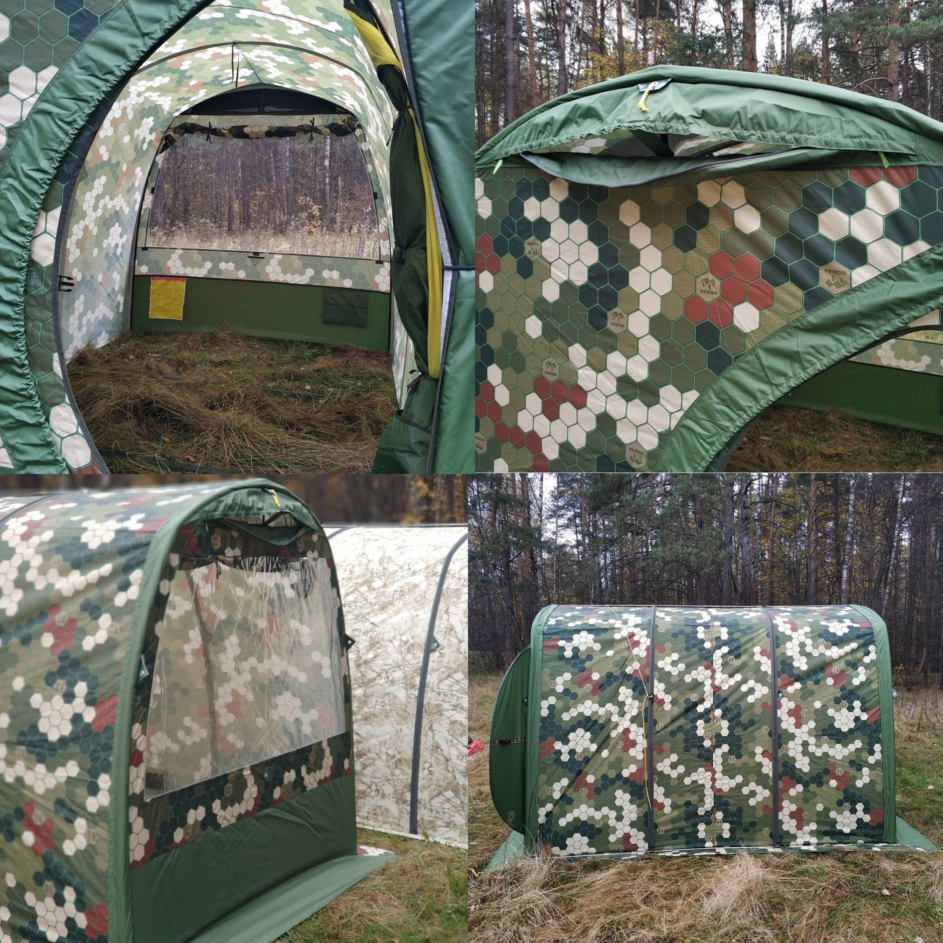 Кемпинговая отапливаемая палатка, мини баня Мобиба МБ-103 М Аквариум 1. Купить с доставкой Украина, Киев
